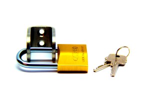 CableSec mit ABUS-Vorhängeschloss