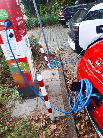 Kia e-Soul beim Laden