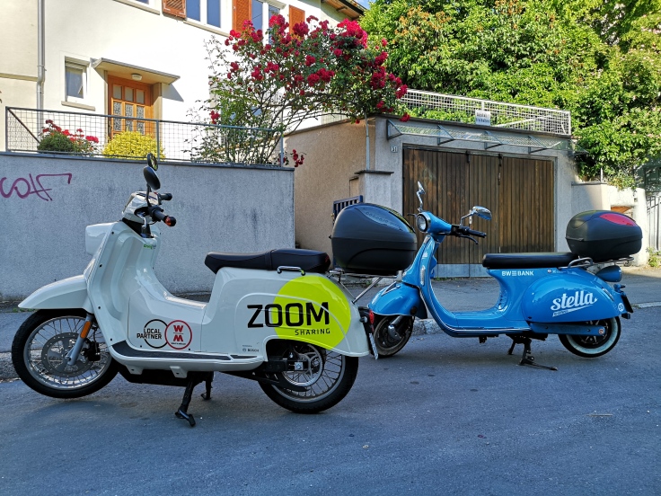 E-Scooter von Zoom und Stella in Stuttgart