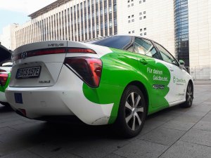 Toyota Mirai von CleverShuttle