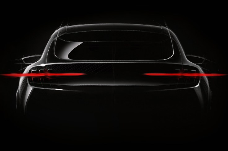 Ford Mustang Mach-E Heck Teaser