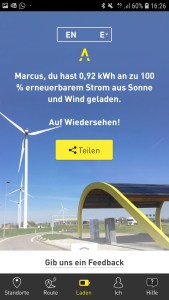 Fastned-App - Erfolgreich geladen