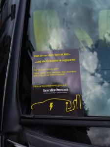 Schwarze Blockierer-Karte