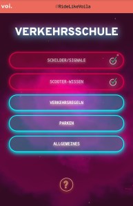 Voi Fahrschule #RideLikeVoila