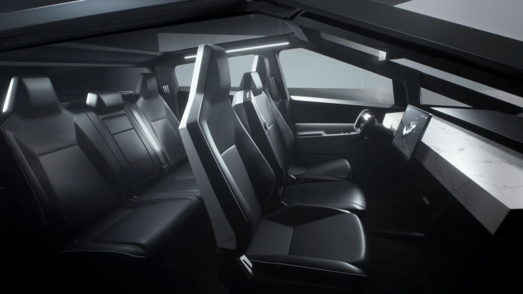 Tesla Cybertruck - Interieur