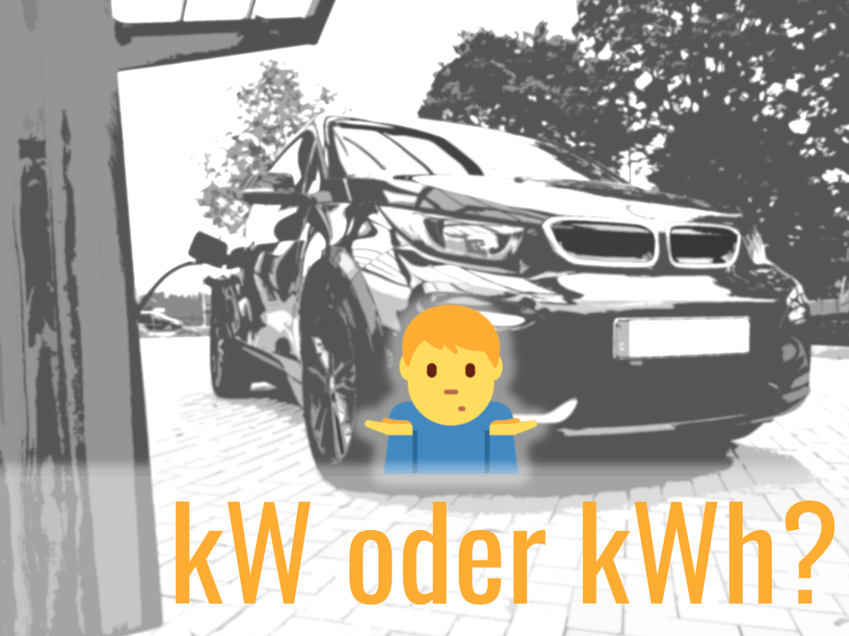 kW oder kWh?
