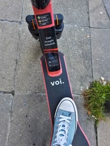 Voi E-Scooter Voiager 2 in Stuttgart
