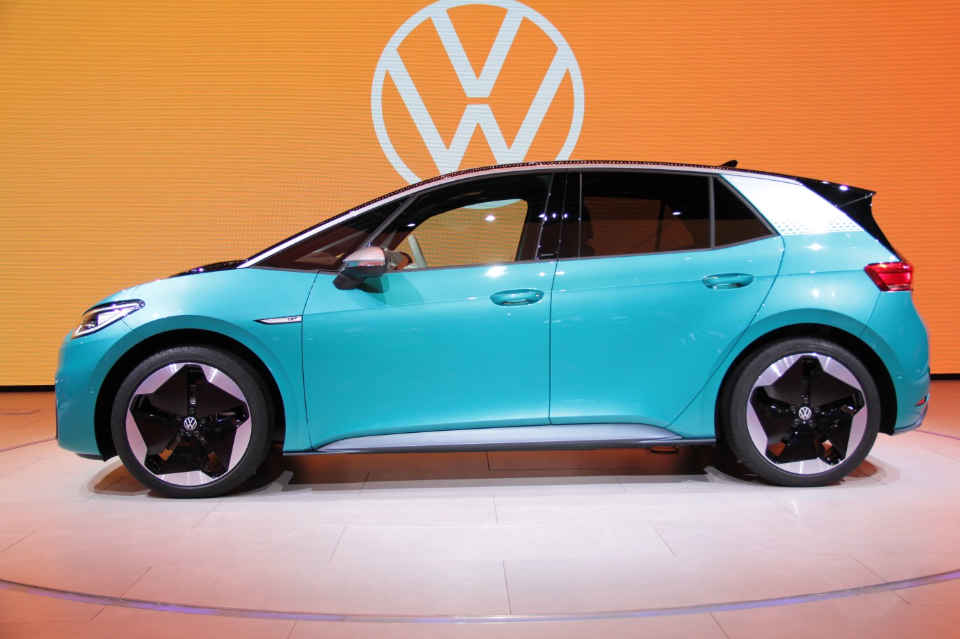 Der VW ID.3 auf der IAA 2019.