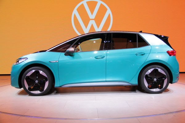 Der VW ID.3 auf der IAA 2019.