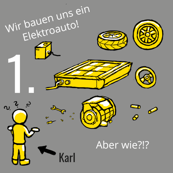 Elektroauto zerlegt