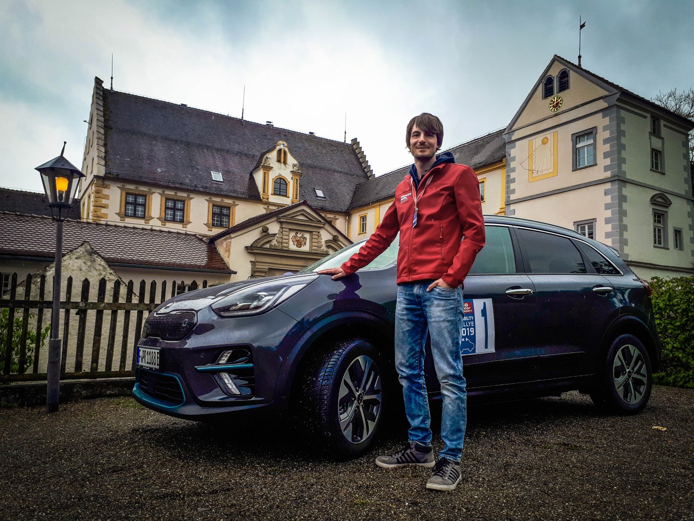 Kia e-Niro und Marcus Zacher